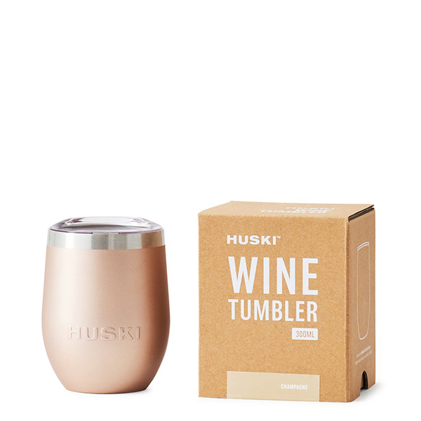 Huski Wine Tumbler | 300ml Colour – Champaign